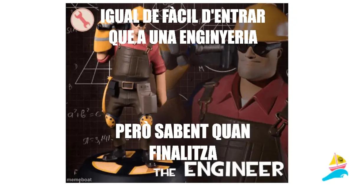 iGUAL DE FÀCIL D'ENTRAR QUE A UNA ENGINYERIA