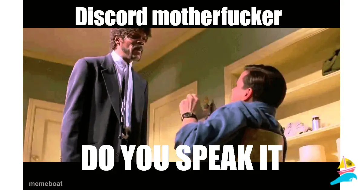 Discord motherfucker