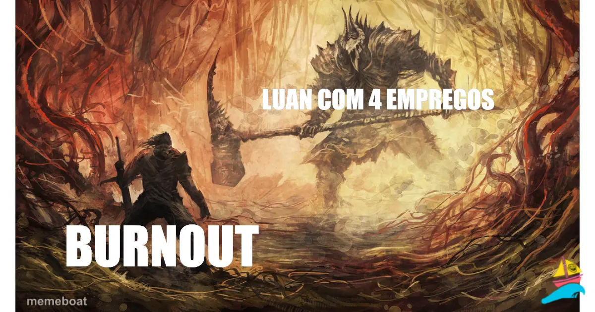 Luan com 4 empregos