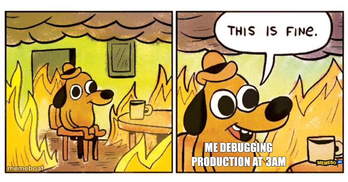 This Is Fine meme created by the community
