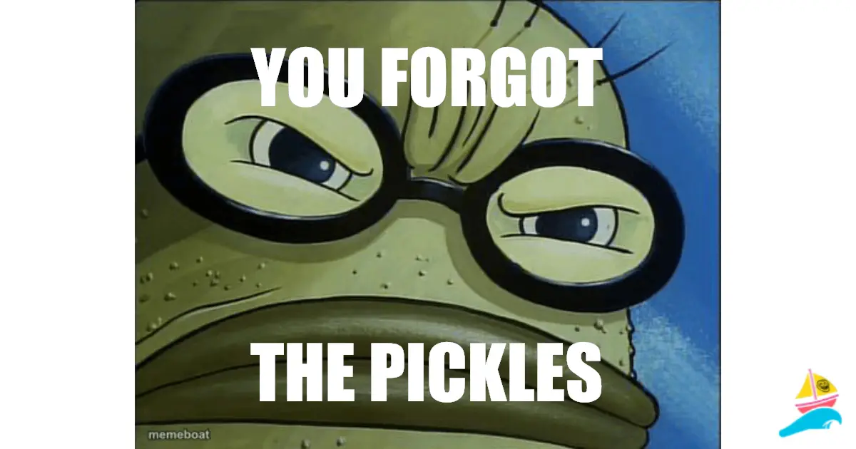 You forgot