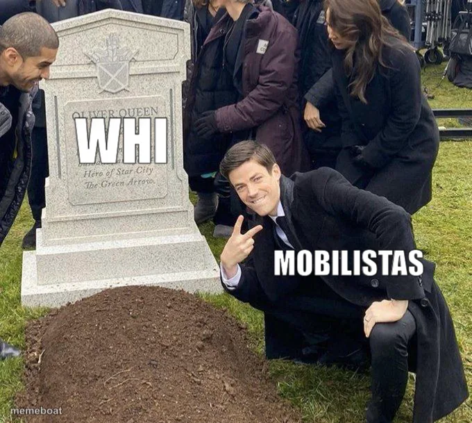 Funeral meme created by the community
