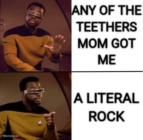 Geordi La Forge meme created by the community
