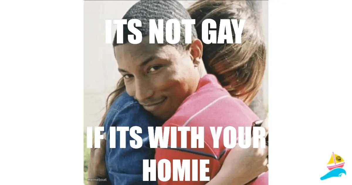 its not gay