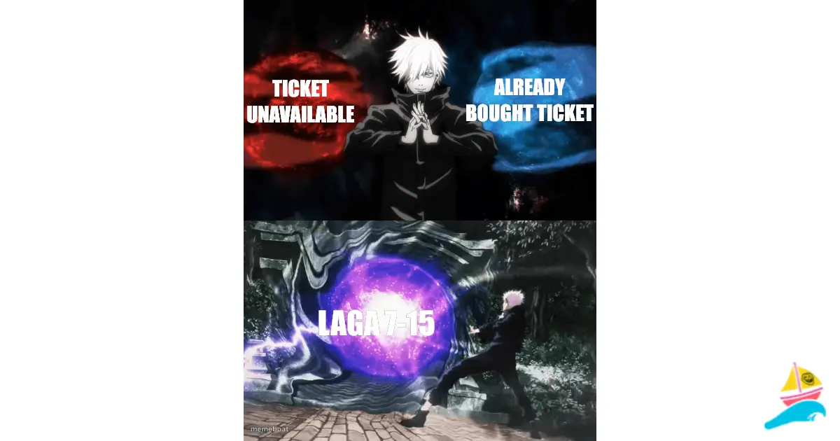 Ticket unavailable
