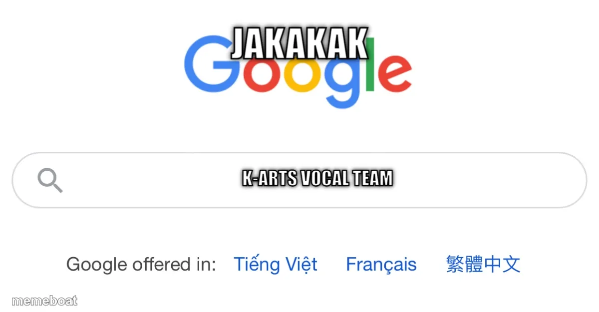 Google Search meme created by the community