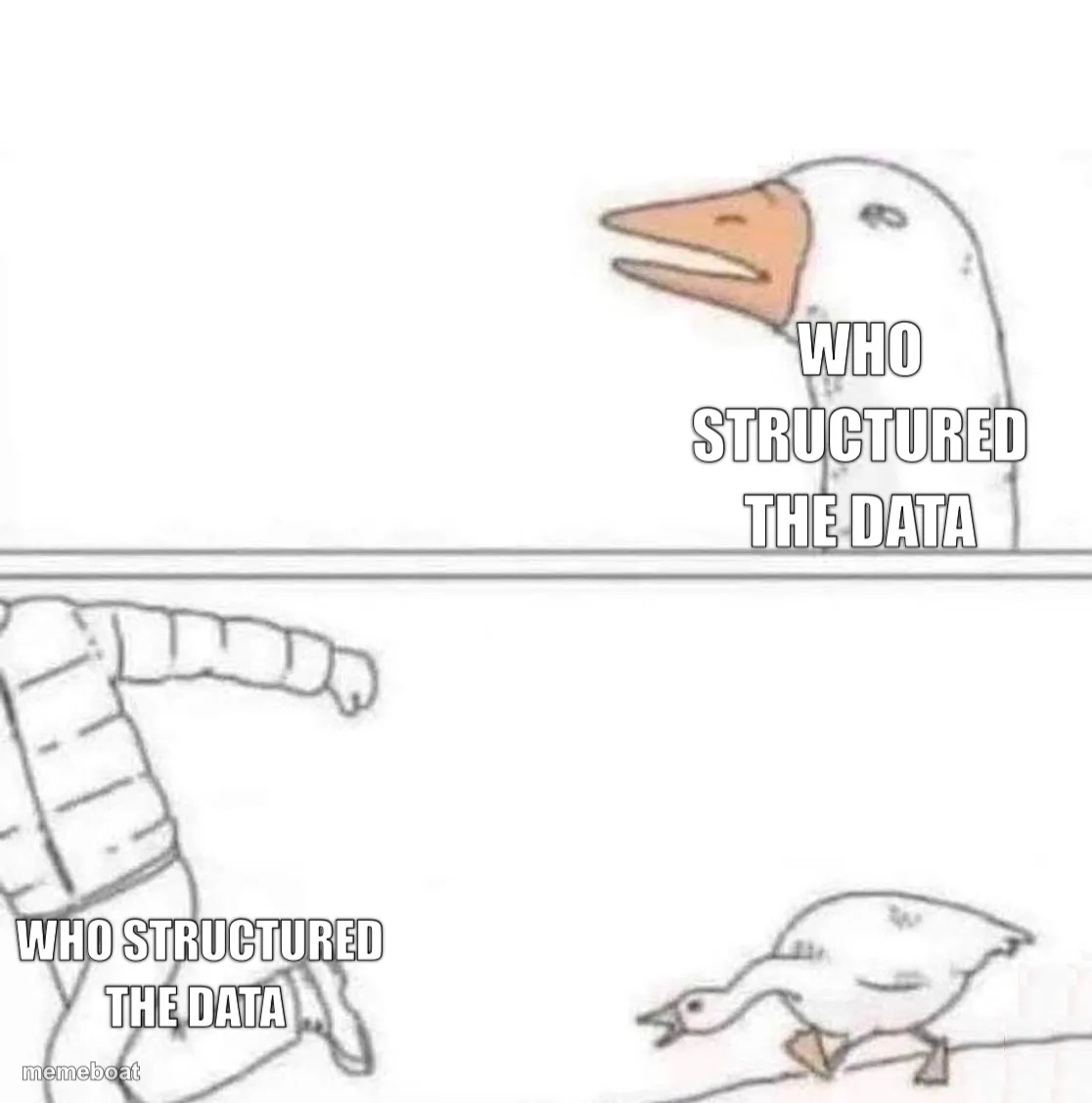 Goose Chase meme created by the community