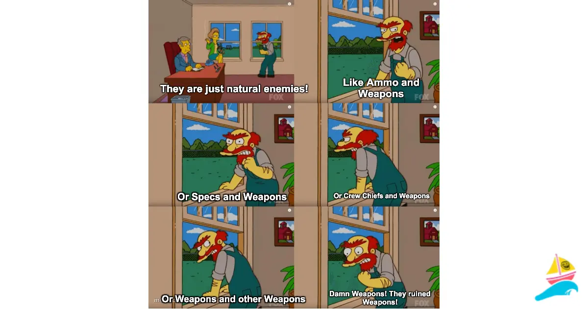 They are just natural enemies!