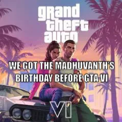 GTA 6 Cover Art meme created by the community