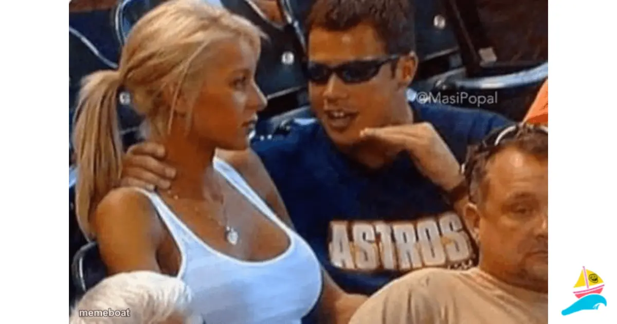 Guy talking to girl passionately meme