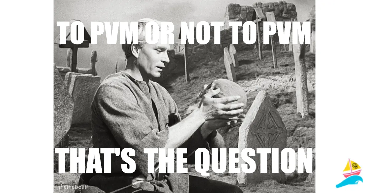 To PVM or not to PVM