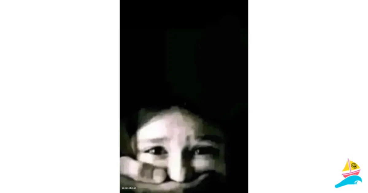 hand from void over mouth meme