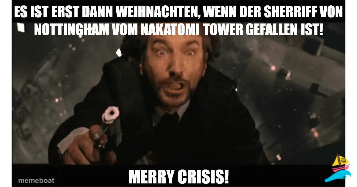 Es ist erst dann Weihnachten, wenn der Sherriff von Notting…