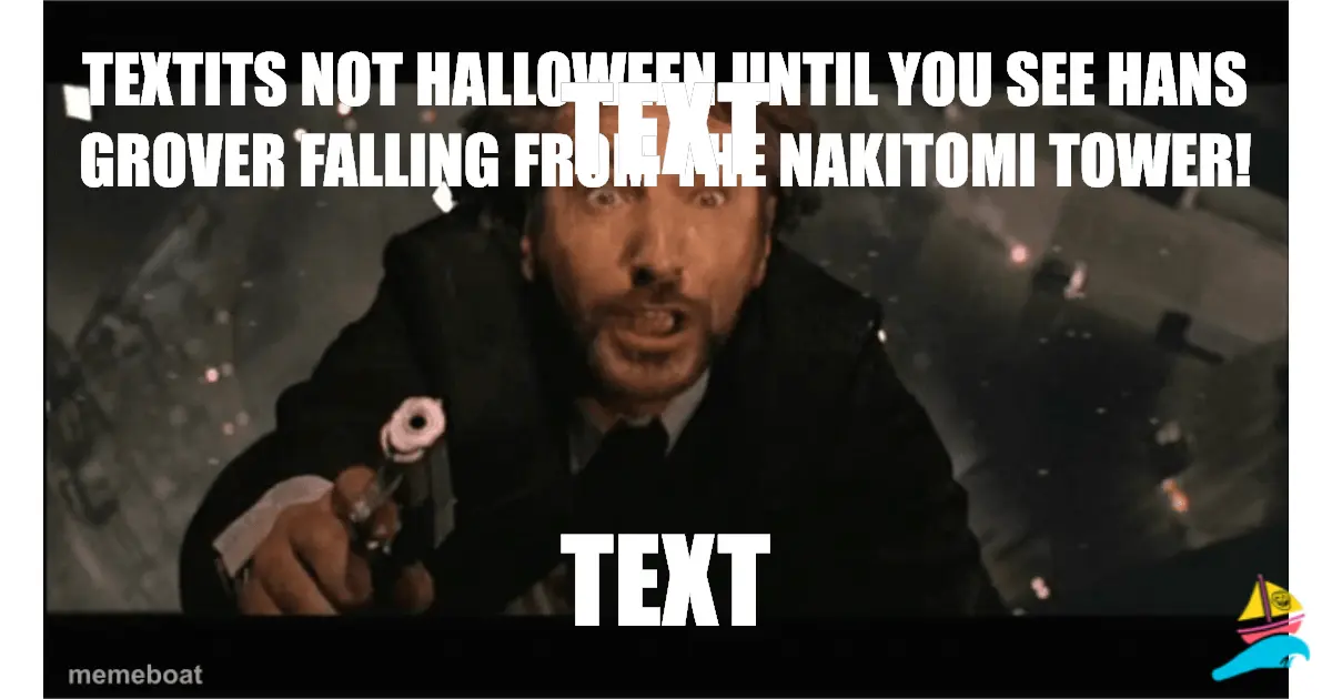TEXTIts Not Halloween until You see Hans Grover falling fro…