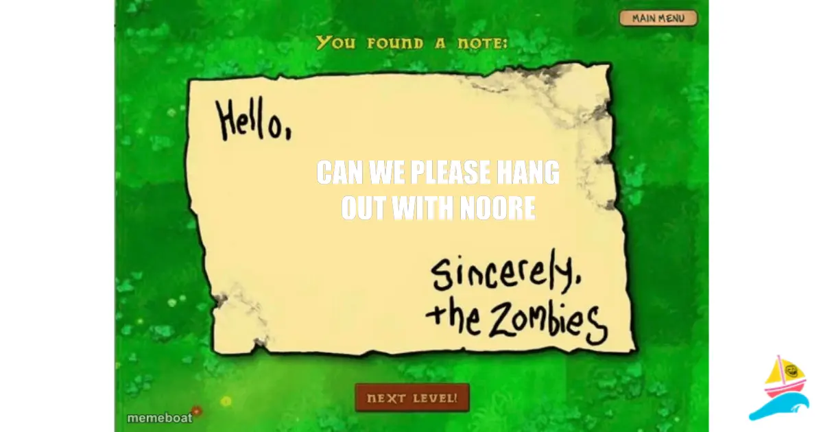 can we please hang out with noore