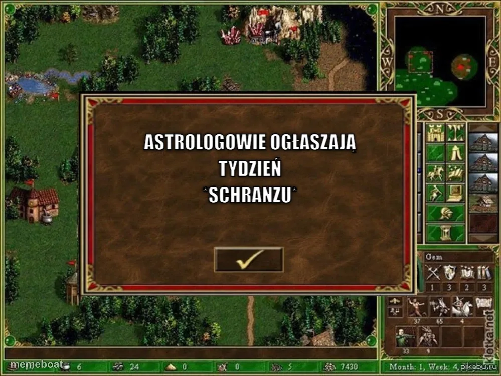 Astrologowie ogłaszają tydzień *schranzu*