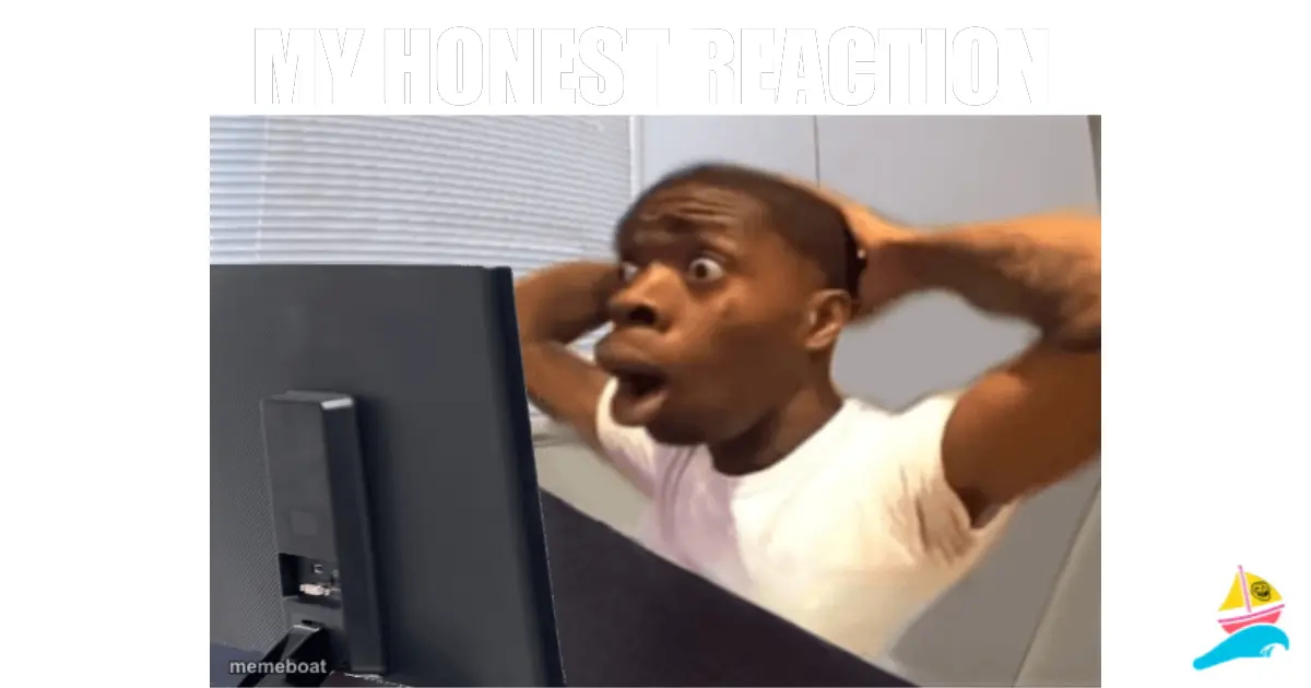 my honest reactıon
