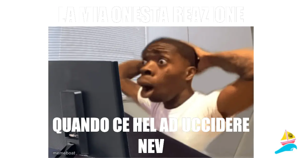 la mia onesta reazione