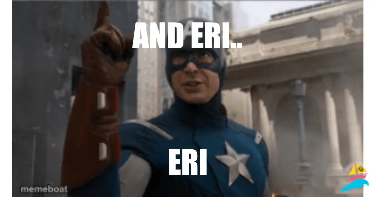 And Eri..