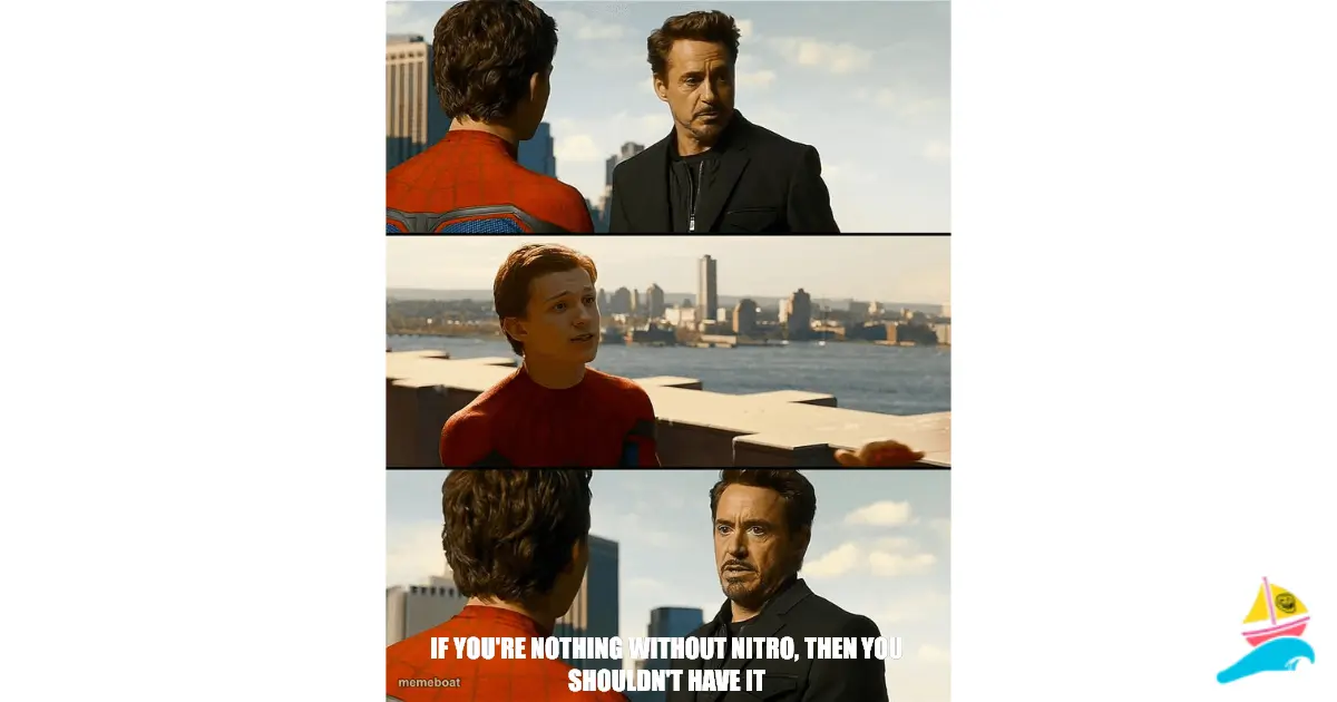 if you're nothing without nitro, then you shouldn't have it