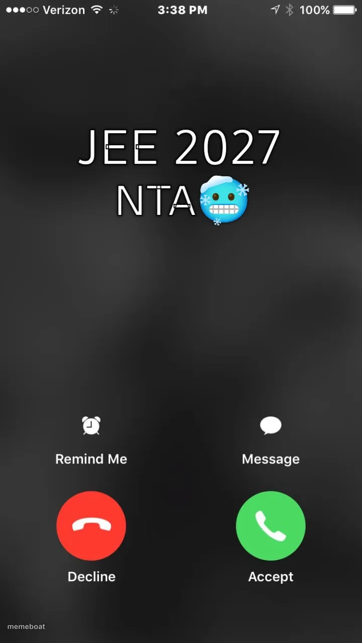 Incoming Phone Call meme created by the community