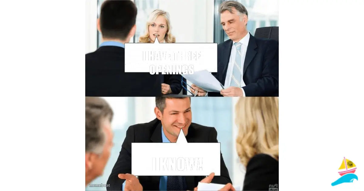 i have three openings
