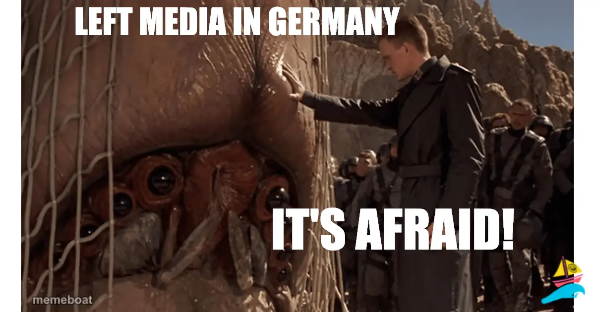 Left media in Germany