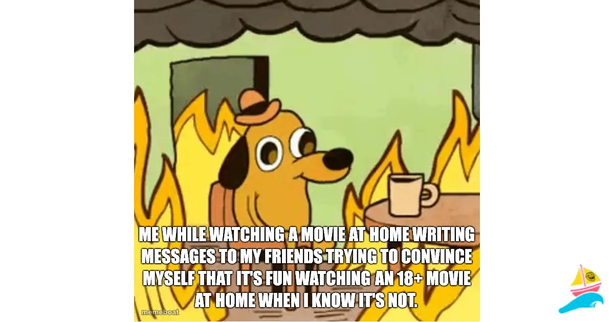 ME WHILE WATCHING A MOVIE AT HOME WRITING MESSAGES TO MY FR…