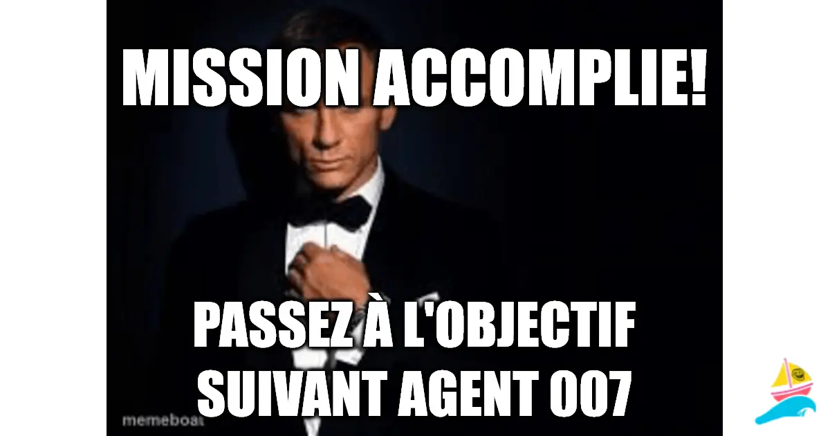 Mission accomplie!