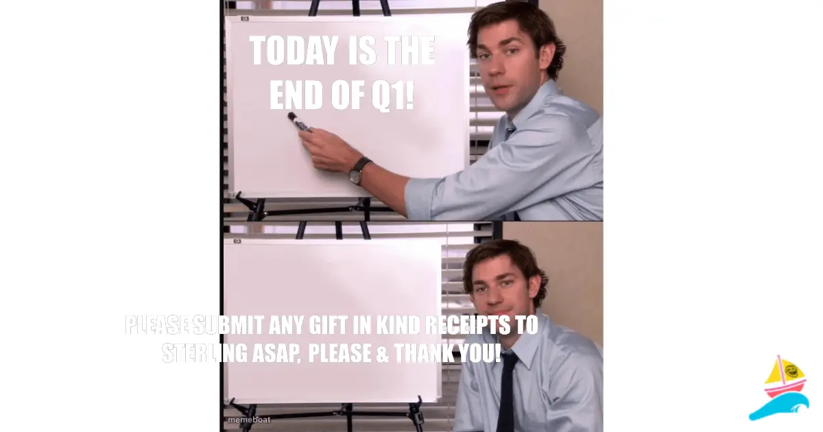 Today is the End of Q1!