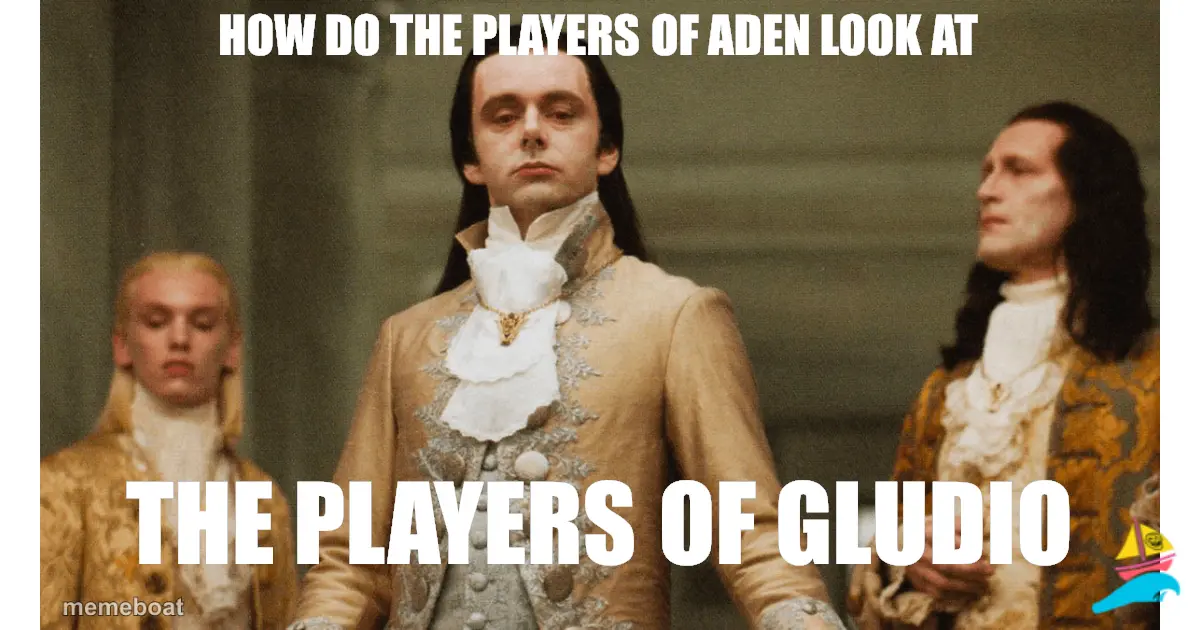 How do the players of Aden look at