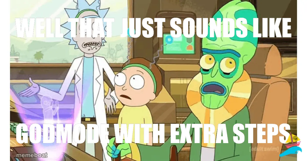 Well that just sounds like