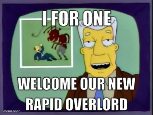 Kent Brockman New Overlords meme created by the community