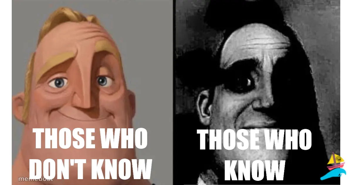Those who don't know