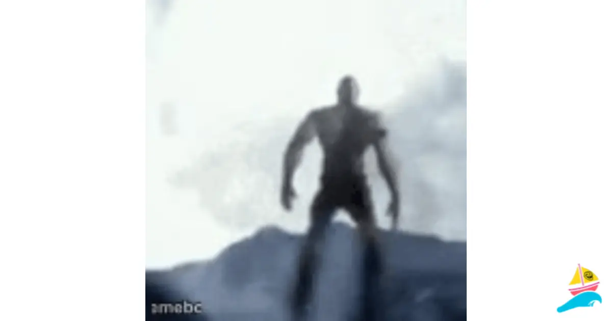 Kratos falling meme