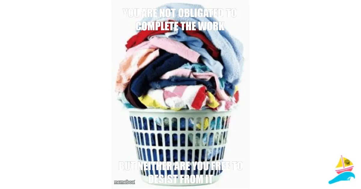 You are not obligated to complete the work