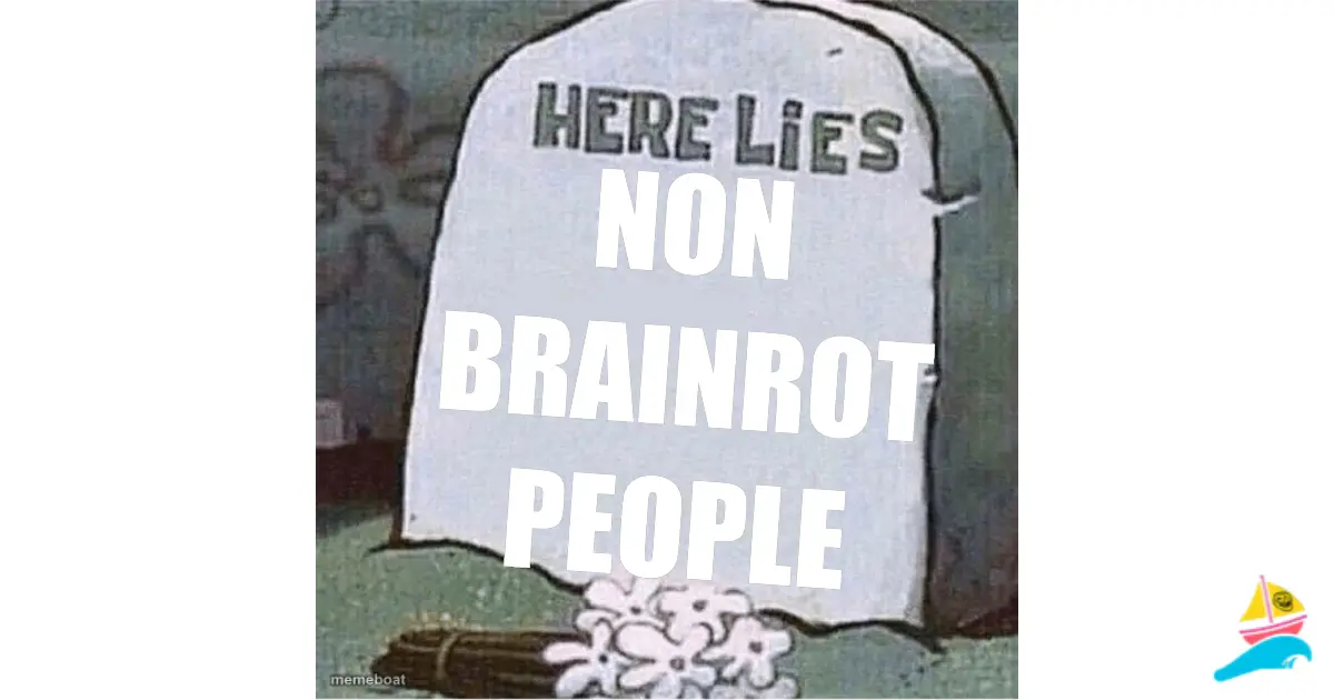 NON BRAINROT PEOPLE