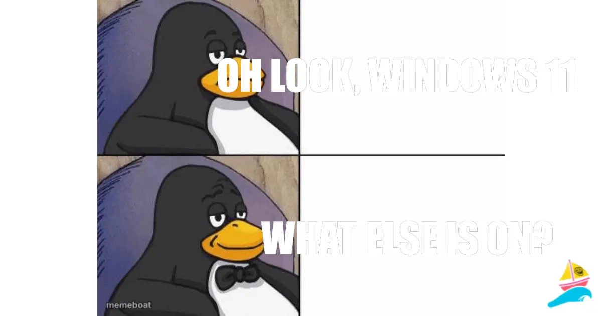 oh look, Windows 11