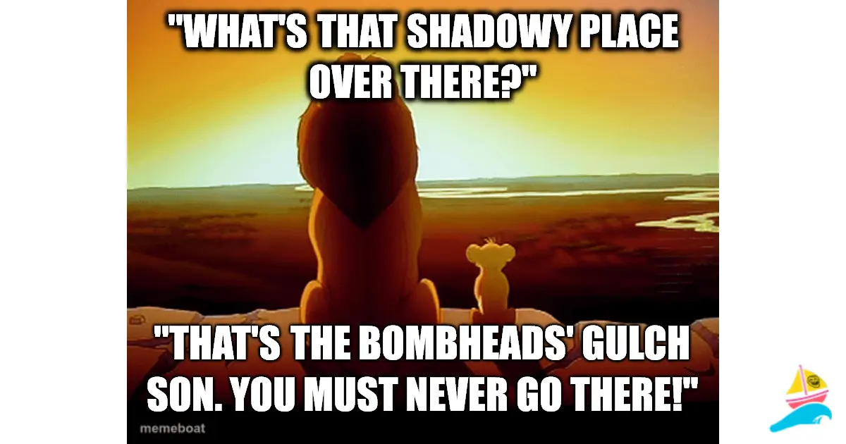 "what's that shadowy place over there?"