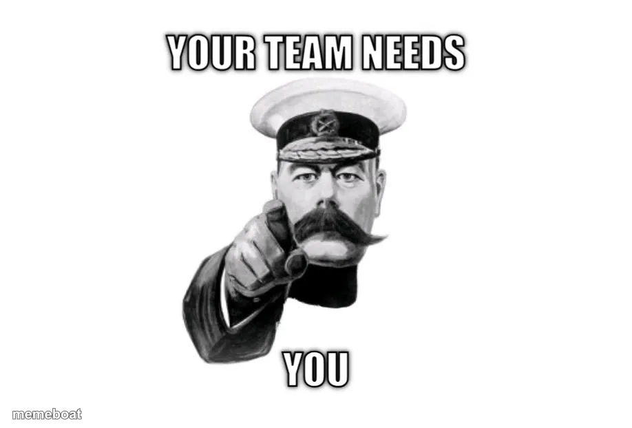 Your team needs