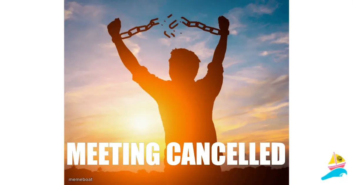MEETING CANCELLED