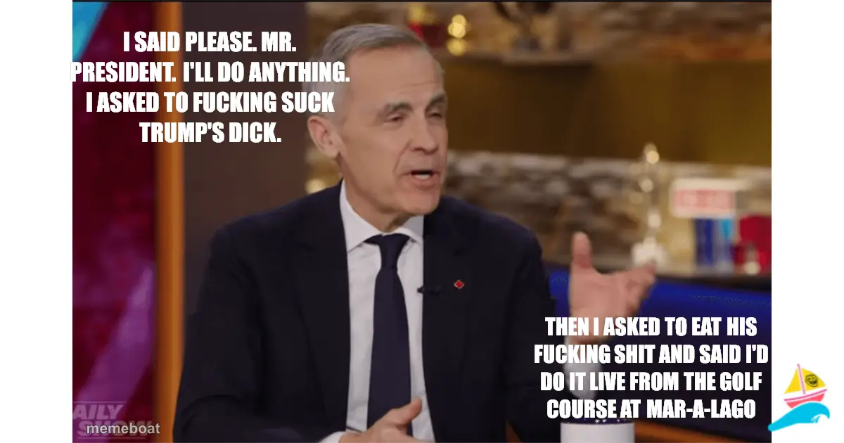 I said please. Mr. President. i'll do anything. I asked to…