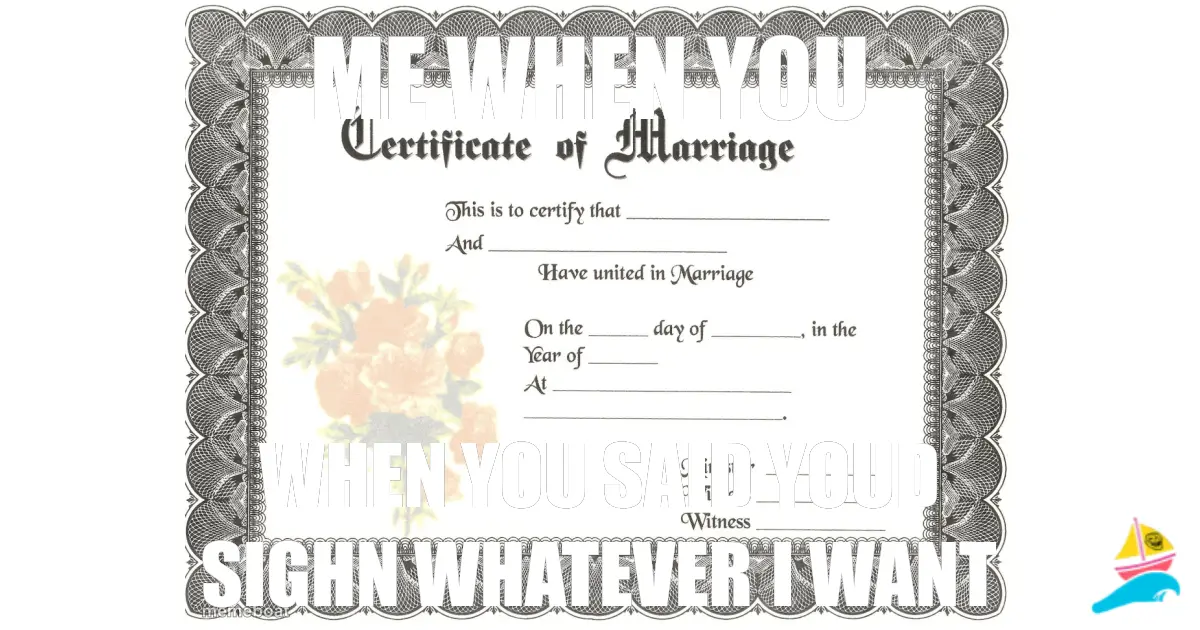 Me when you