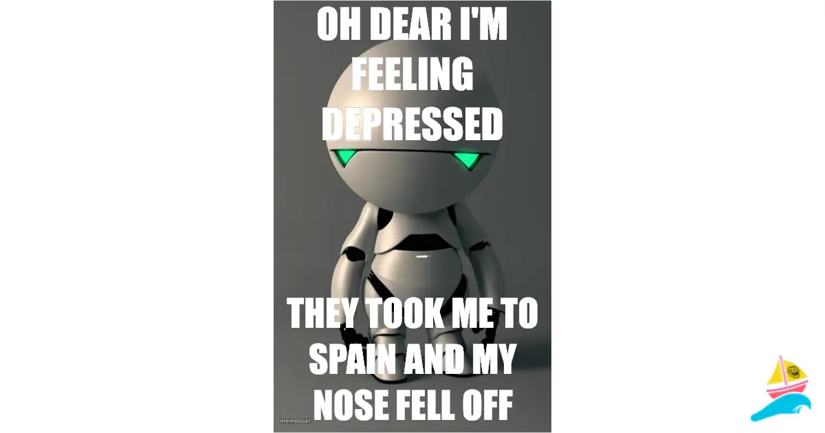 oh dear I'm feeling depressed