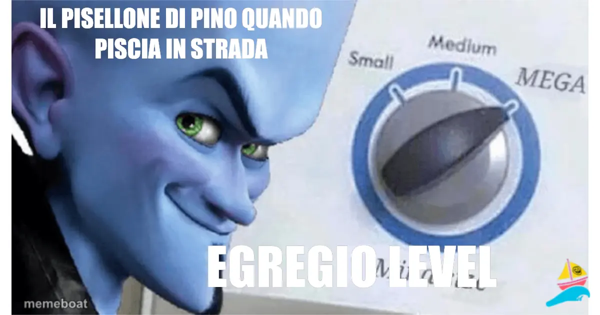 IL PISELLONE DI PINO QUANDO PISCIA IN STRADA