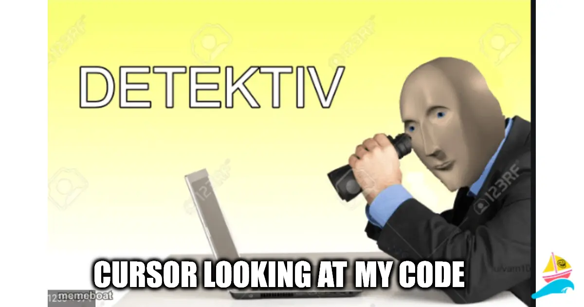 cursor looking at my code