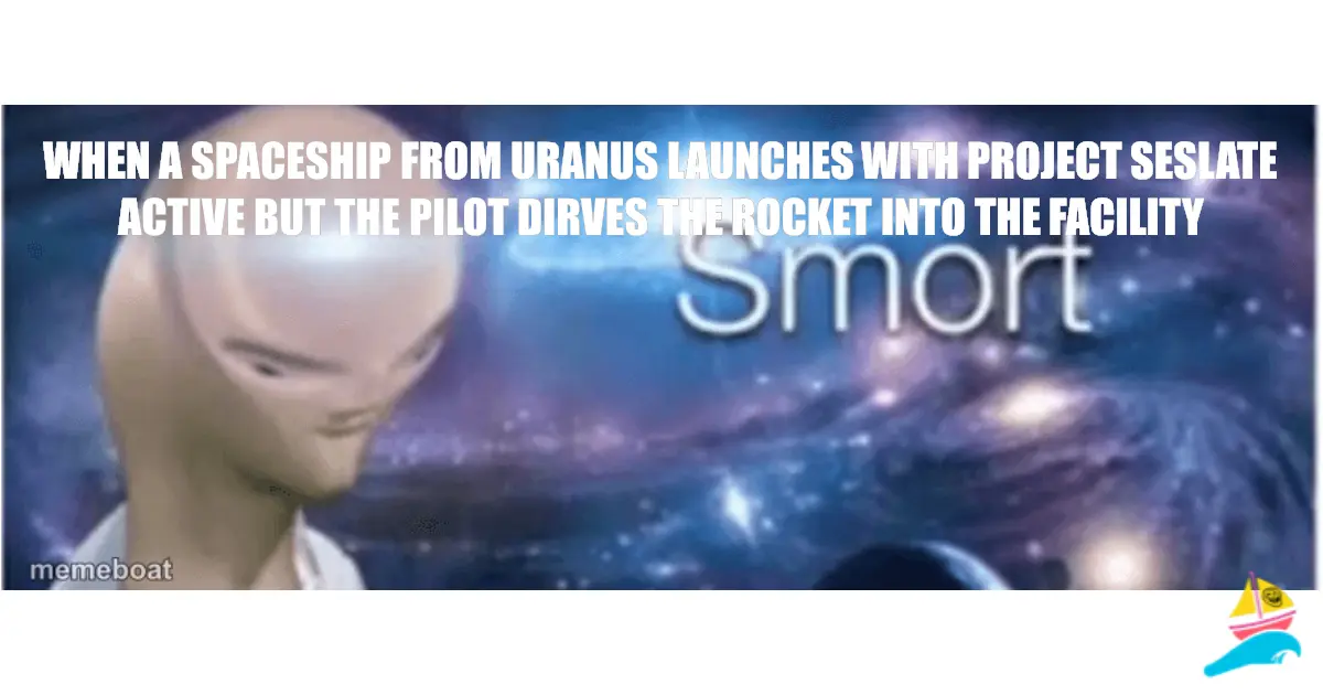 when a spaceship from uranus launches with project seslate…