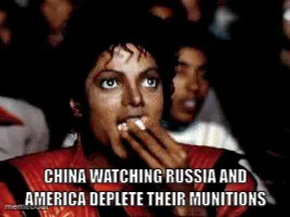 michael jackson eating popcorn meme created by the community