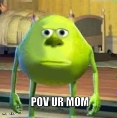 Mike Sully Face Swap meme created by the community