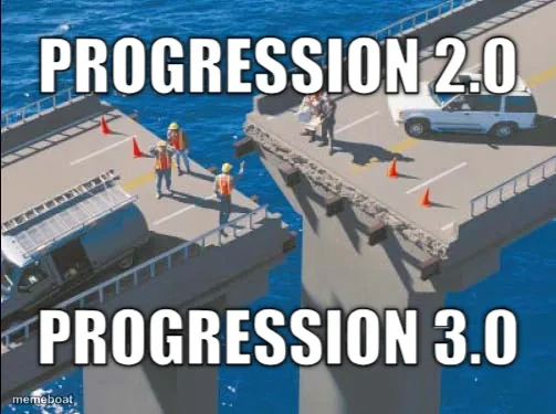 Misaligned Bridge meme created by the community